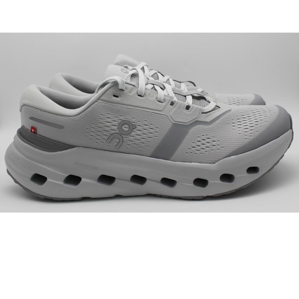NWT Men's On Cloud Glacier / Alloy Grey Cloudrunner 3 Running Sneakers Size 9.5M - Picture 6 of 14